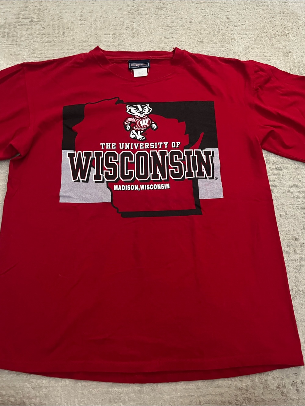 Pair of Vintage Wisconsin Badgers Jansport Tees - Picture 4 of 11